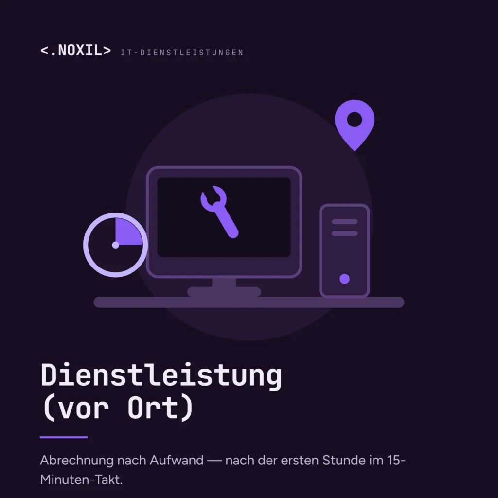 Dienstleistung (vor Ort)